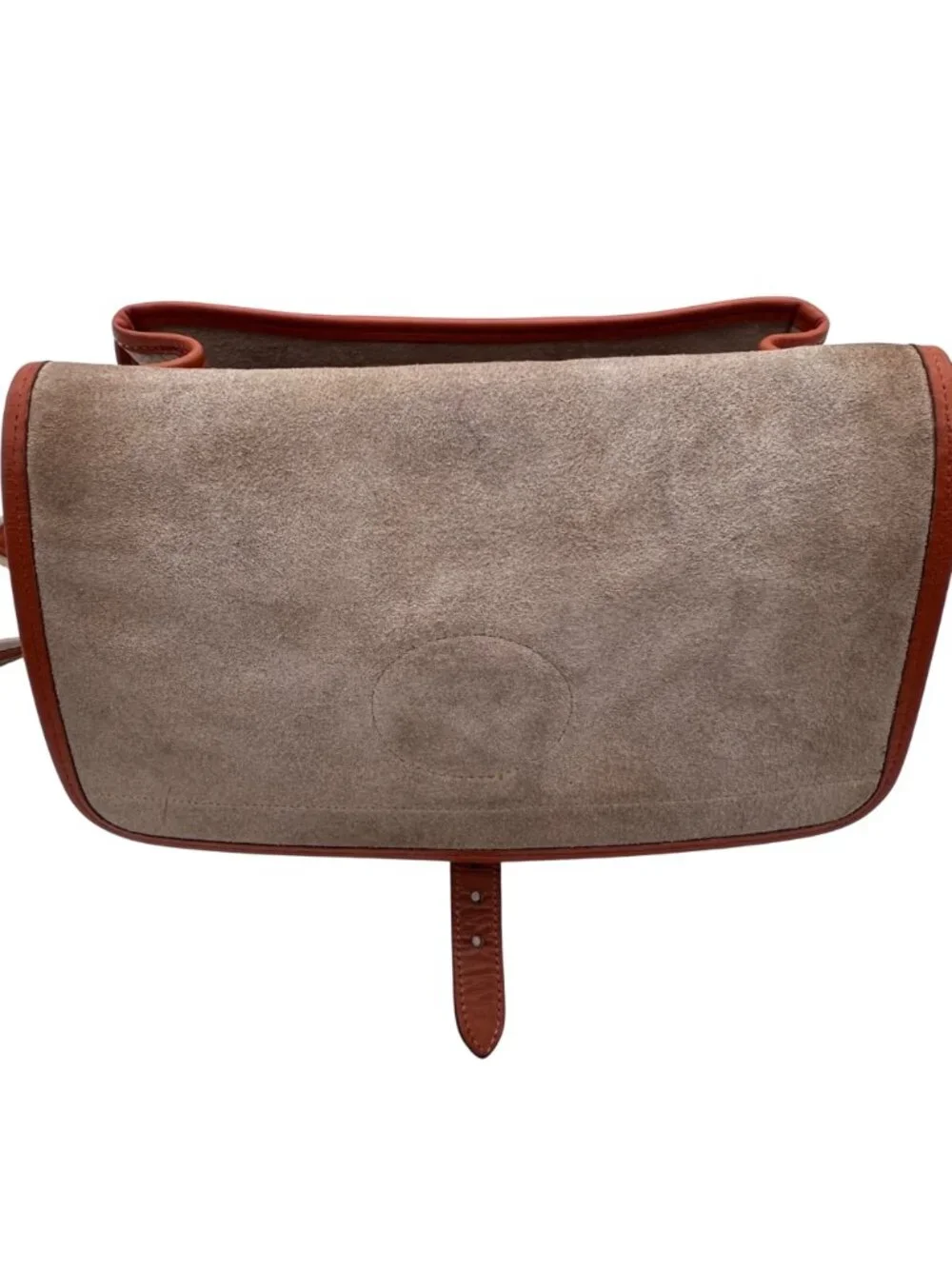 Dooney & Bourke Vintage All-Weather Leather Purse Shoulder Bag Tan Made in USA - Picture 16 of 16